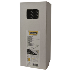 Reliure Fellowes 22mm 21 anneaux A4 blanc 100 pièces