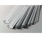 Bindrug GBC 6mm 21-rings A4 wit 100 stuks