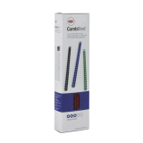 Bindrug GBC 14mm 21rings A4, 100 stuks, wit