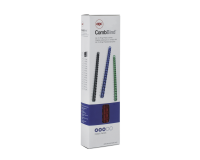 Reliure GBC 12mm 21 anneaux A4 bleu 100 pièces
