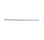 Reliure GBC 8mm 21 anneaux A4 blanc 100 pièces