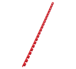 GBC Binding 8mm 21 rings A4 red 100 pieces