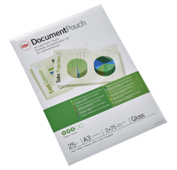 Pochette de plastification GBC A3 2x75microns 25 pièces