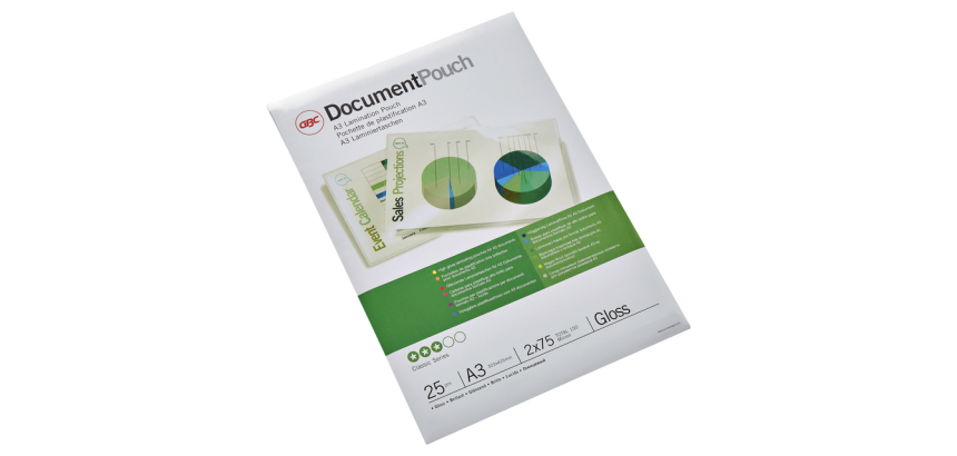 Pochette de plastification GBC A3 2x75microns 25 pièces