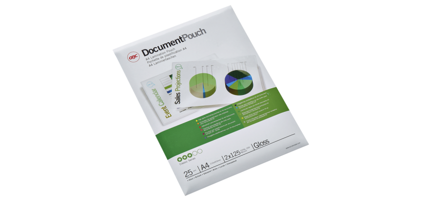 Pochette de plastification GBC A4 2x125 microns 25 pièces