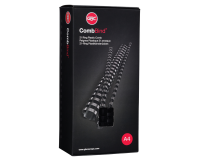 Bindrug GBC 12mm 21rings A4, wit, 100 stuks