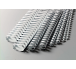 GBC Binding 12mm 21 rings A4 white 100 pieces
