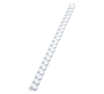 GBC Binding 16mm 21 rings A4 white 100 pieces