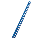 GBC-Bindung 16mm 21 Ringe A4 Blau 100 Stück