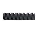 Bindrug GBC 19mm 21rings A4 zwart 100 stuks