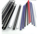 Bindrug GBC 25mm 21rings A4 zwart 50 stuks