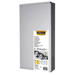 Reliure métallique Fellowes 6mm 34 anneaux A4 blanc 100 pièces