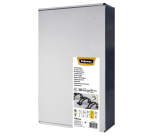 Peigne métallique Fellowes 12mm 34 anneaux A4 argent 100 pièces