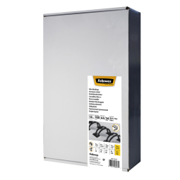 Reliure métallique Fellowes 14mm 34 anneaux A4 noir 100 pièces