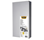 Peigne métallique Fellowes 8mm 34 anneaux A4 argent 100 pièces