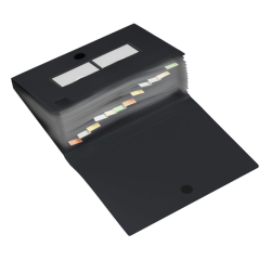 Trieur HF2 avec 7 compartiments noir