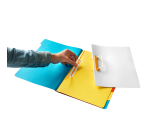 Trieur Secolor Sixtab 6 compartiments carton 100% recyclé 250g bleu