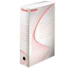 Boîte archives Esselte Boxycolor 80mm 352x250mm blanc