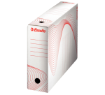 Boîte archives Esselte Boxycolor 80mm 352x250mm blanc