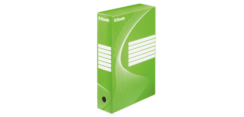 Esselte Boxycolor Archive Box 80mm Green