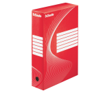 Esselte Archivbox Boxycolor 80mm 352x250mm rot