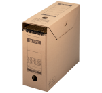 Leitz Premium Archive Box with Flap 120x275x325mm Natural Brown