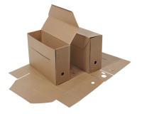 Gemeentearchiefdoos Djois folio 370x265x115mm bruin