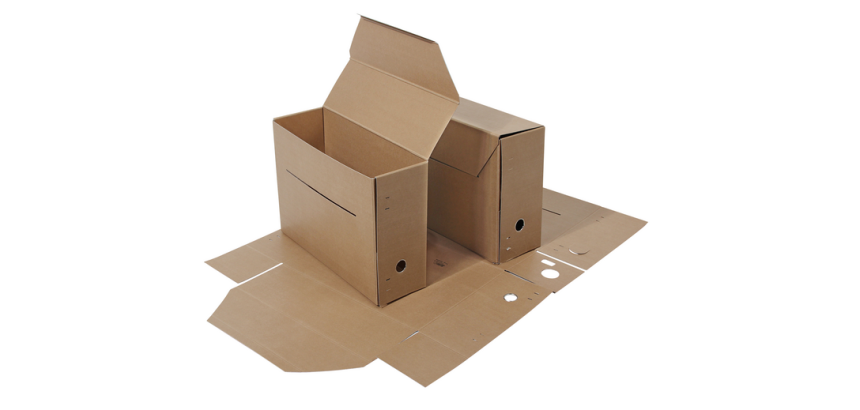 Djois Folio Archive Box 370x265x115mm brown