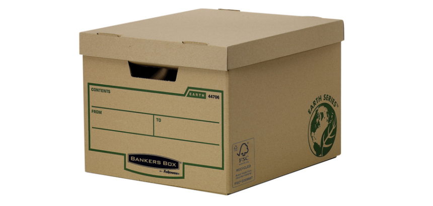 Bankers Box Earth Archivbox 270x335x391mm braun