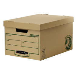 Archive box Bankers Box Earth 32.5x26x44.5cm brown