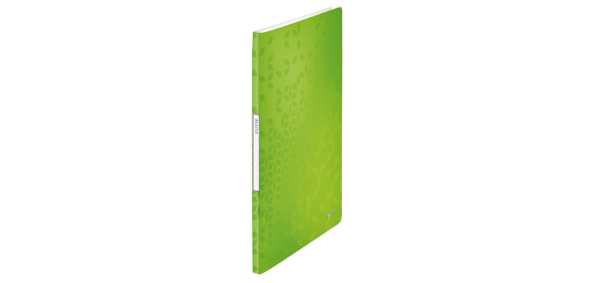 Leitz WOW A4 20-Pocket Display Book Polypropylene Green