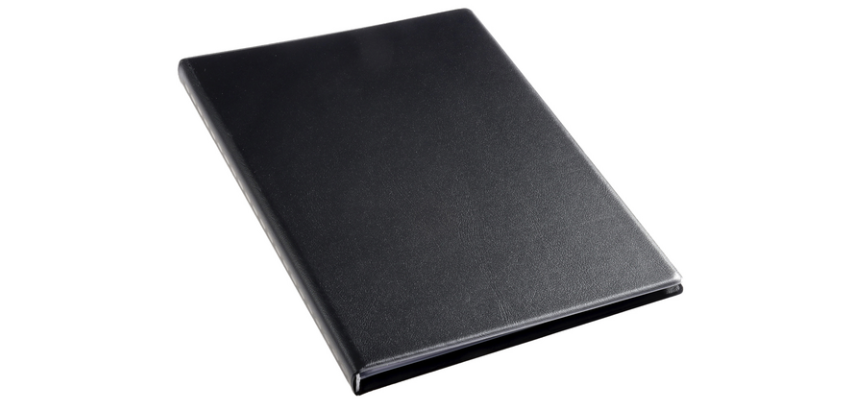 Album de présentation Rillstab A5 1 can 30 pochettes noir