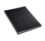 Rillstab A4 Presentation Album 6 Rings 60 Pockets Black
