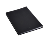 Rillstab A4 Presentation Album 6 Rings 60 Pockets Black