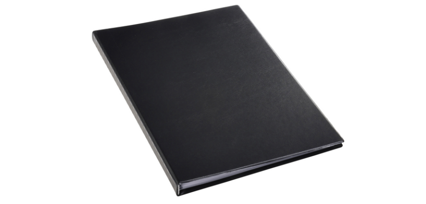 Album de présentation Rillstab A4 4 can 40 pochettes noir