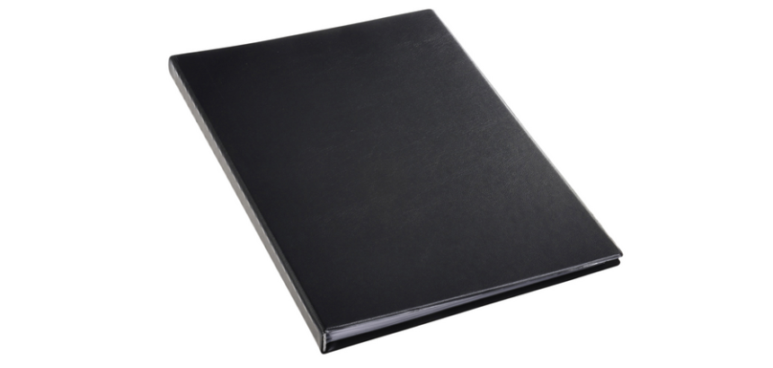 Album de présentation Rillstab A4 4 can 40 pochettes noir