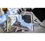 Rillstab Präsentationsalbum A3 1 Stück 24 Hüllen schwarz