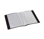 Europel Frontview Presentation Folder A5 20 Pockets Anthracite