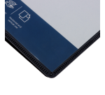 Europel Frontview Presentation Folder A5 20 Pockets Anthracite