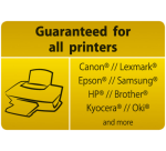 Sigel business cards 85x55mm plain 190g rounded corners white 100 pieces