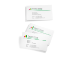 Sigel business cards 85x55mm plain 190g rounded corners white 100 pieces