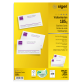 Cartes de visite Sigel 85x55mm uni 185g blanc 150 pièces