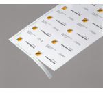 Cartes de visite Sigel 85x55mm uni 185g blanc 150 pièces