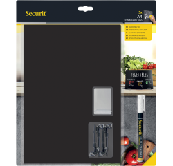 Krijtbord Securit A4 tags 5 stuks