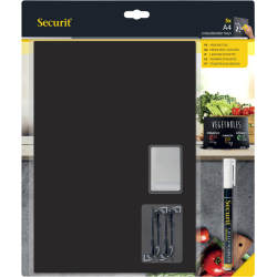 Krijtbord Securit A4 tags 5 stuks