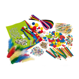 Boîte loisirs créatifs plus de 1300 articles assorti