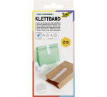 Ruban auto-agrippant Folia 20mmx20m blanc 2 rouleaux