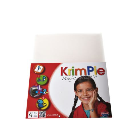 Krimpievel Collall Magic Plastic transparant set à 4 vel