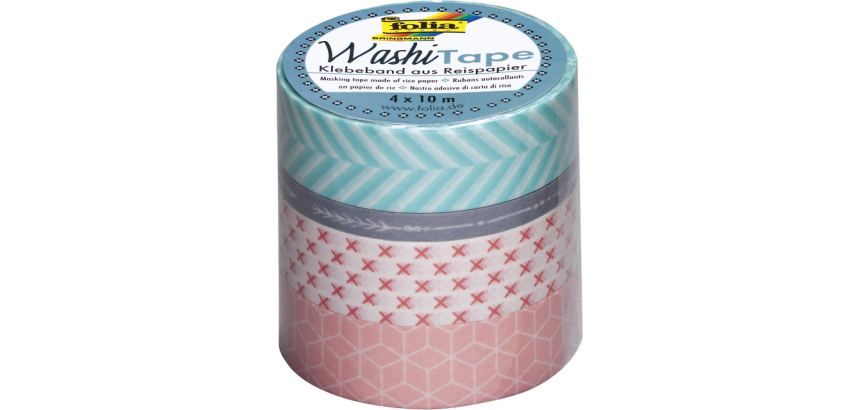 <p>Washi-Klebeband Geometrische Folie 3x 15mmx10m 1x 5mmx10m</p>