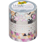Silver Hotfoil Folia Washi Tape